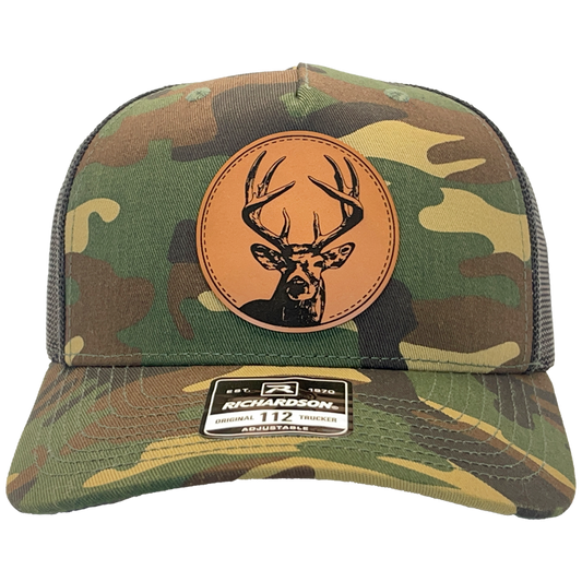 Custom Leather Patch Hat