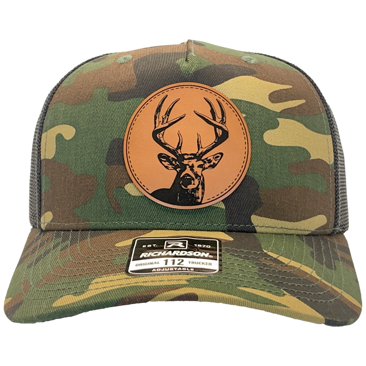 Custom Leather Patch Hat