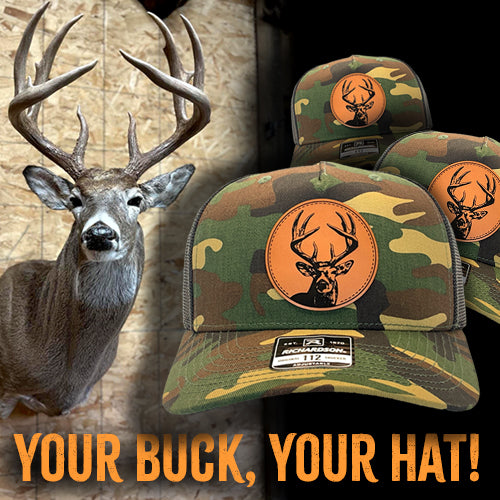 Custom Leather Patch Hat